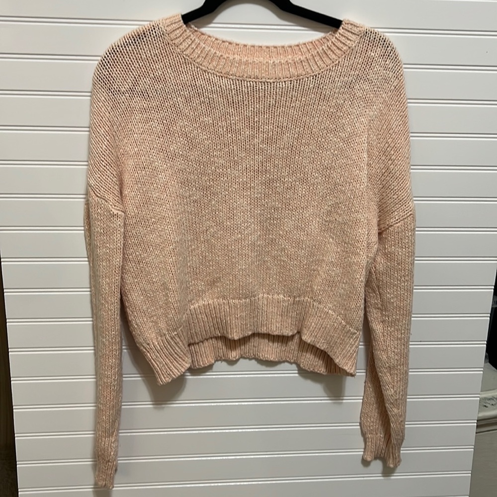 Light Pink Knitted Sweater